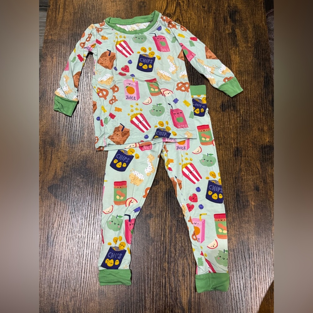 12-18 month Snack Attack pajamas